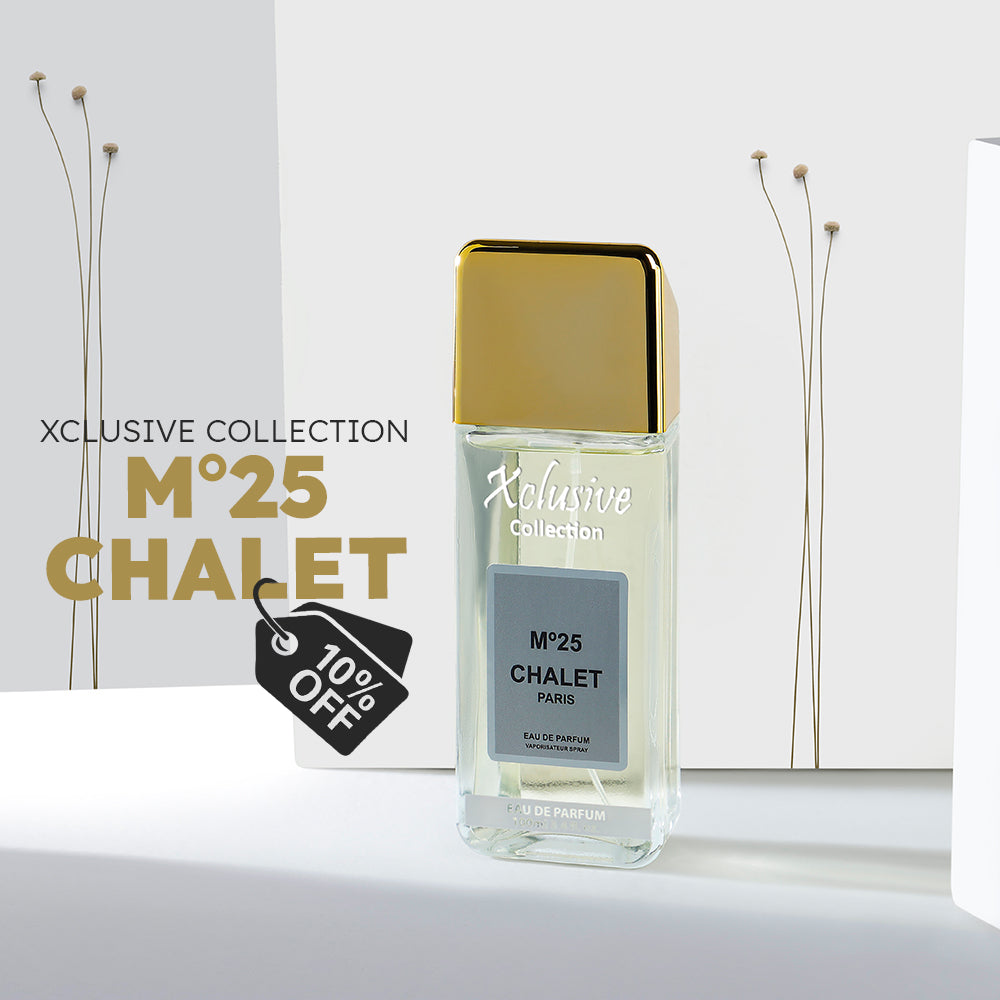 M°25 Chalet – Fresh Woody Masculine Eau de Parfum (100ml)
