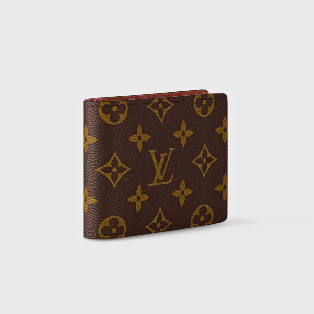 Designer LV Bifold Men Wallet Brown ( Made in Italy )