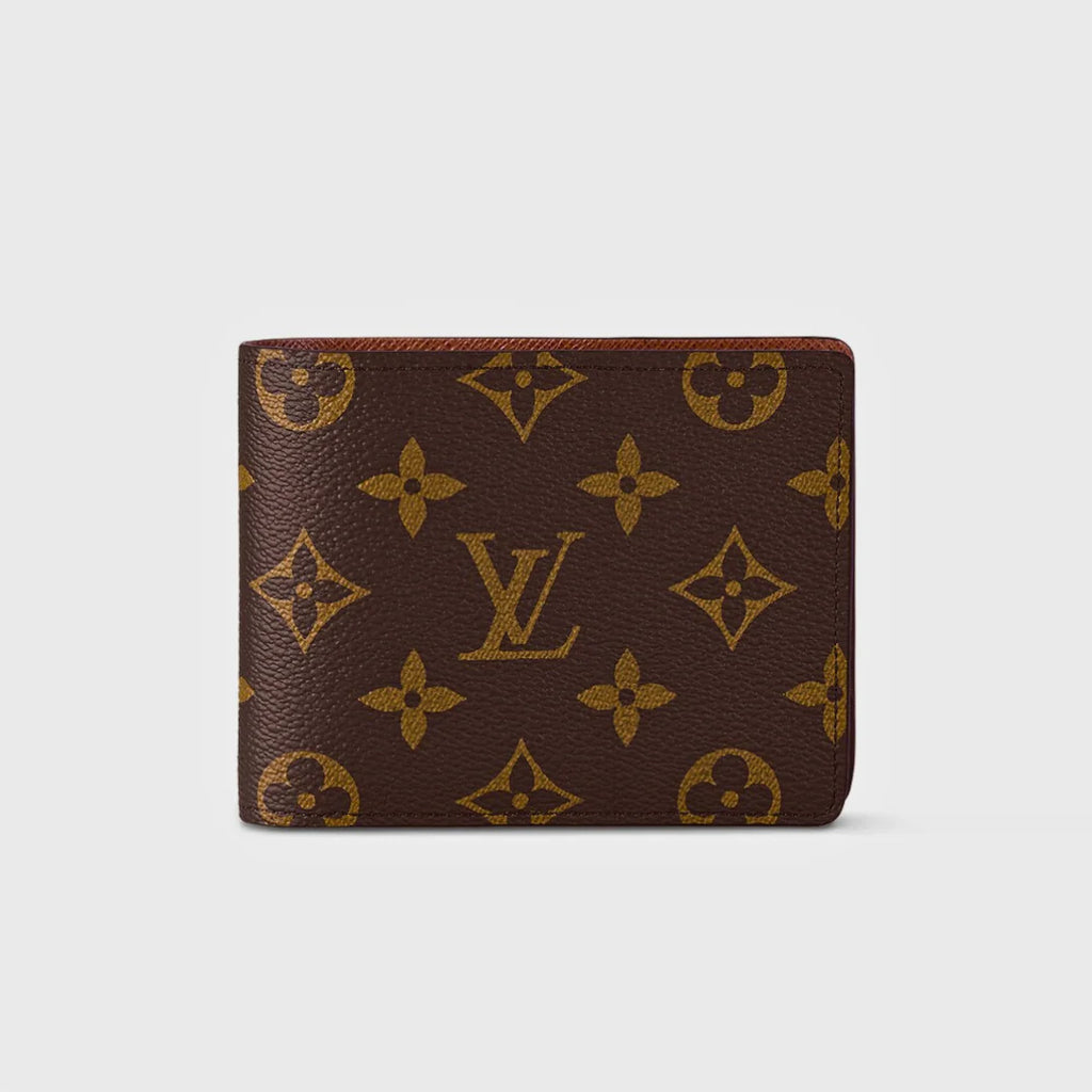 Designer LV Bifold Men Wallet Brown ( Made in Italy )