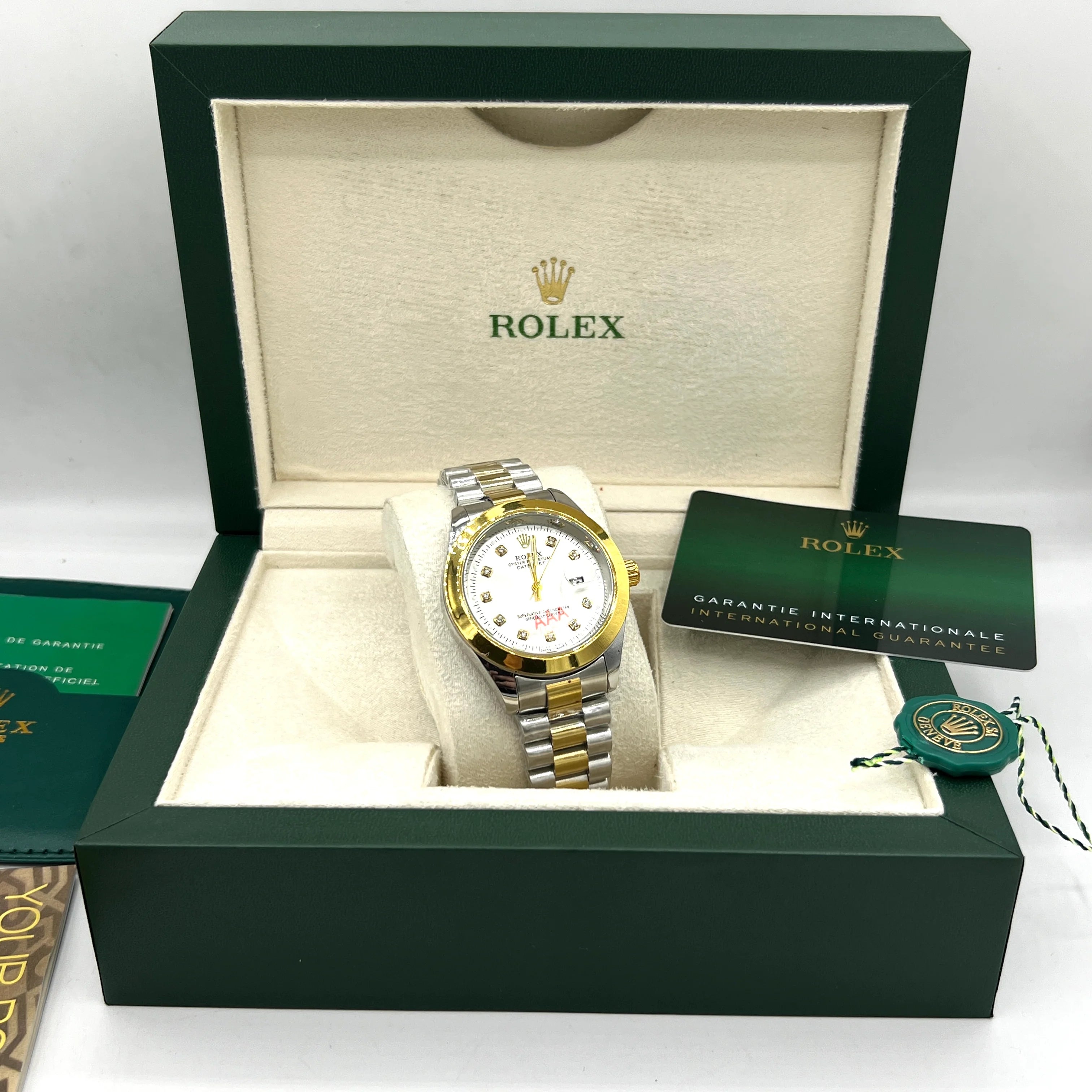 ROLEX WATCH QUARTZ WITH BOX
