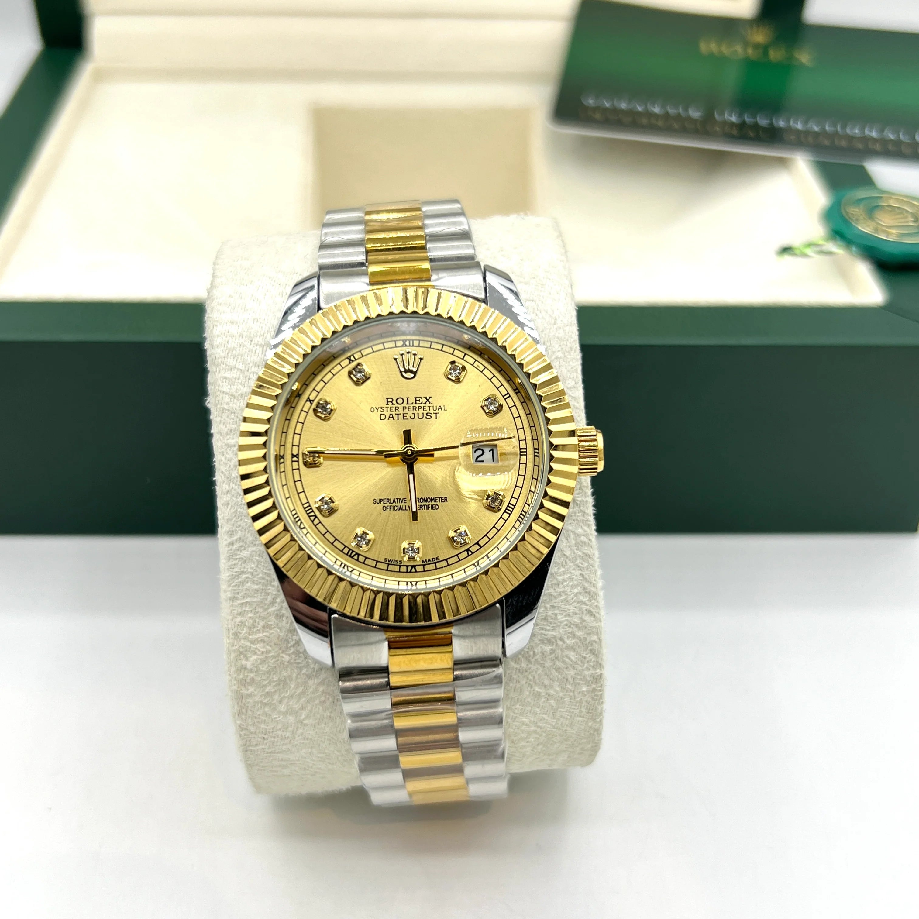 ROLEX WATCH QUARTZ WITH BOX